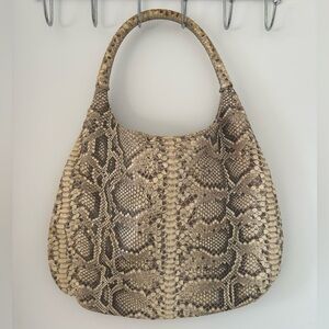 Crocodile leather purse